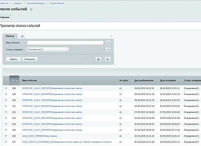 Почтовый менеджер (utlab.eventmanager) - решение для Битрикс