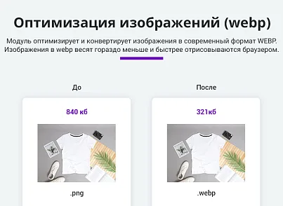 Ускорение загрузки сайта + оптимизация для Google PageSpeed (webp, js, css, картинки, изображения) (arturgolubev.cssinliner) - решение для Битрикс