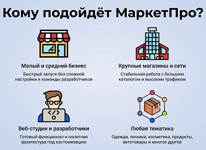 МаркетПро: интернет-магазин и мобильное приложение (astdesign.marketpro) - решение для Битрикс