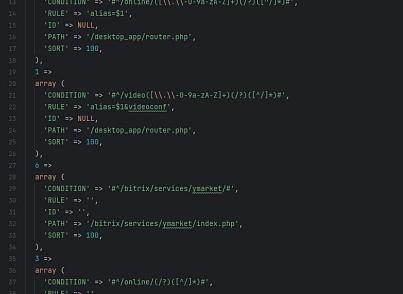 URL Rewrite Controller (trdn.urls) - решение для Битрикс