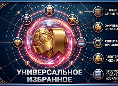 Универсальное избранное (sl3w.favoritepages) - решение для Битрикс