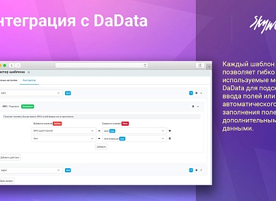 Интеграция с DaData (skyweb24.dadata) - решение для Битрикс