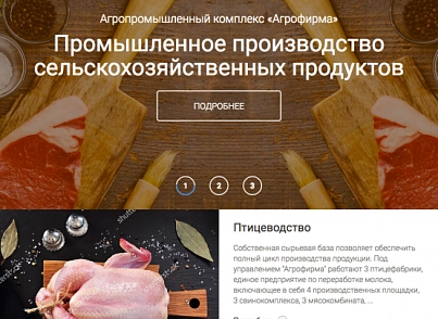 G-tech: Корпоративный сайт компании, адаптивный (gtech.agro) - решение для Битрикс