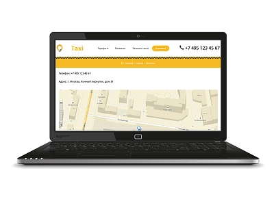 Сайт такси (vsfr.taxi) - решение для Битрикс