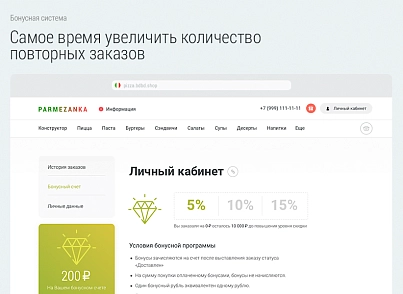 Доставка пиццы. Доставка еды. Delivery Pizza. (bd.deliverypizza) - решение для Битрикс