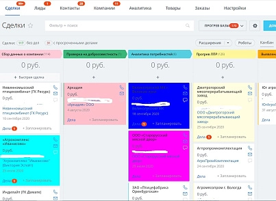 Подсветка карточек CRM (lion.backlighter) - решение для Битрикс