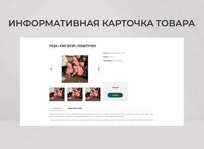 Team-B - Цветы сайт с каталогом №16 (teamb.flowers) - решение для Битрикс