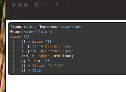 Вывод и логирование отладочной информации для разработчиков (pcode.log) - решение для Битрикс