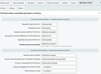 Интеграция с Купер (СберМаркет) (slytek.kuper) - решение для Битрикс