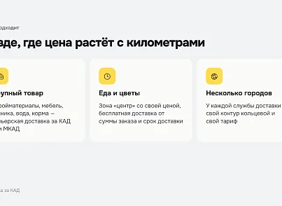 Доставка за КАД: расчёт по километрам (xlogic.ringdelivery) - решение для Битрикс