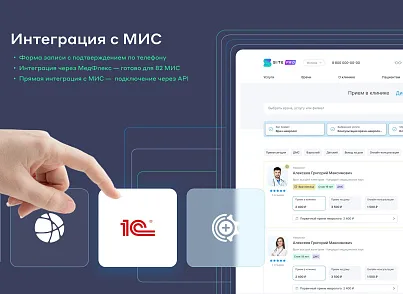 Сайт многопрофильной клиники, медицинского центра (vit.clinicpro) - решение для Битрикс