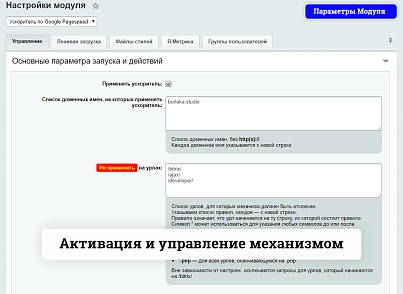 Ускоритель по Google Pagespeed (burlakastudio.speeder) - решение для Битрикс