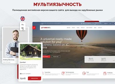 Универсальный корпоративный сайт "Турбосайт" (hellodigital.turbosite) - решение для Битрикс