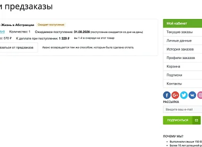 Предзаказ и товар под заказ: продажа того, чего нет на складе (ozhogov.preorder) - решение для Битрикс