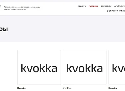 kvokka:Сайт некоммерческой организации и благотворительного фонда (kvokka.ngos) - решение для Битрикс