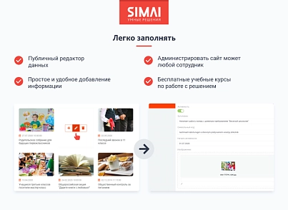 SIMAI-SF4: Сайт государственной организации – адаптивный с версией для слабовидящих (simai.sf4org) - решение для Битрикс