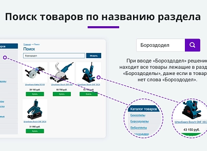Умный поиск с исправлением ошибок в запросе, подсказками и настраиваемой областью поиска (arturgolubev.smartsearch) - решение для Битрикс