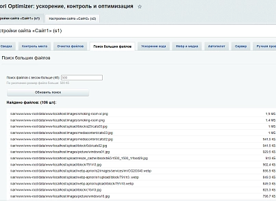 Априори Оптимайзер: Ускорение, контроль и оптимизация (apriori.optimizer) - решение для Битрикс