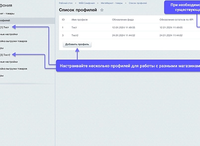 WBS24: Интеграция с МегаМаркет - фид обновления товара и цен, остатки по API 2.0 (wbs24.sbermmprodapi) - решение для Битрикс