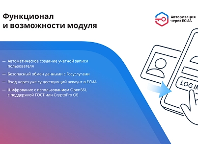 ЕСИА Авторизация. Вход на сайт через Госуслуги (nan.esia) - решение для Битрикс