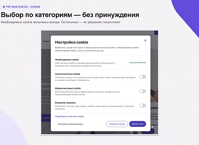 Top Man Digital: Cookie (topman.cookie) - решение для Битрикс