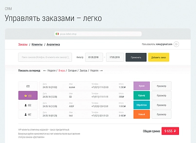 Доставка пиццы. Доставка еды. Delivery Pizza. (bd.deliverypizza) - решение для Битрикс