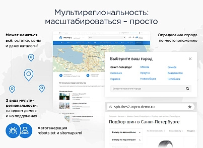 Аспро: Шины и диски 2.0 (aspro.tires2) - решение для Битрикс