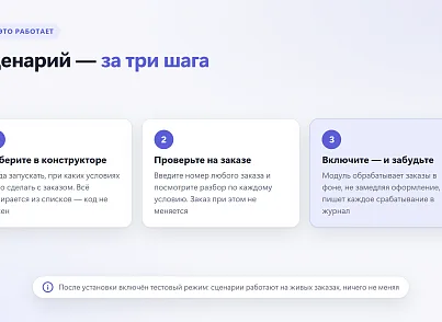 Сценарии заказов (despi.orderutils) - решение для Битрикс