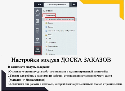 Доска заказов (piarme.ordersboard) - решение для Битрикс