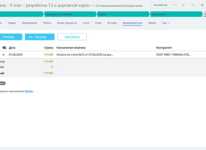 Финансовый учет (vjweb.finance) - решение для Битрикс