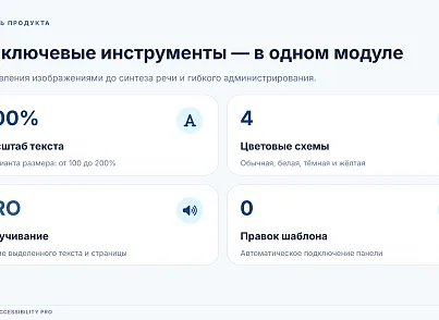 Bussol: Версия для слабовидящих PRO (bussol.accessibility) - решение для Битрикс