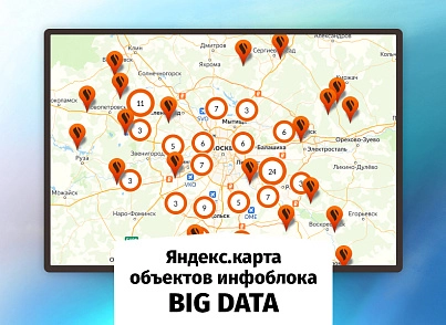 whatAsoft: Яндекс.карта объектов инфоблока Big Data (whatasoft.geoobjectsmapbd) - решение для Битрикс