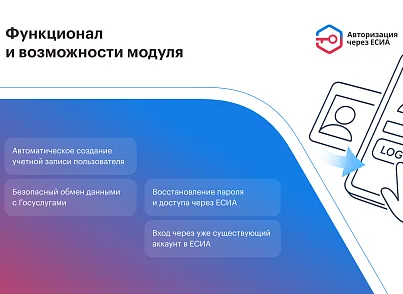 ЕСИА Авторизация. Вход на сайт через Госуслуги (nan.esia) - решение для Битрикс