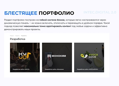 INTEC.Digital 2.0 - специализированный сайт для веб-студий, интернет-агентств и digital-компаний (intec.digital2) - решение для Битрикс