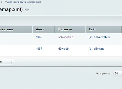 Умная карта сайта (sitemap.xml) (solverweb.sitemap) - решение для Битрикс