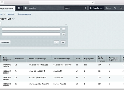 Модуль создания SEO редиректов и защита от роботов (goodde.redirect) - решение для Битрикс