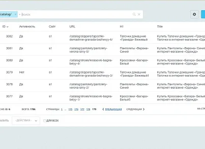 «SEO-мета» — мета-теги, H1, канонический адрес и SEO-тексты для страниц сайта (seo2you.seometa) - решение для Битрикс