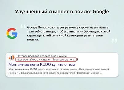 INRAISE: Микроразметка Schema.org 4 в 1. Организация, хлебные крошки, статьи, поиск (inraise.schemaorg) - решение для Битрикс