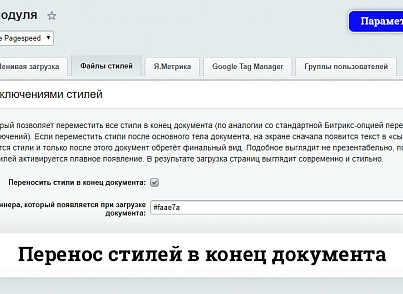 Ускоритель по Google Pagespeed (burlakastudio.speeder) - решение для Битрикс