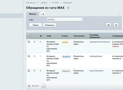 Онлайн-консультант через мессенджер MAX (elcore.maxchat) - решение для Битрикс