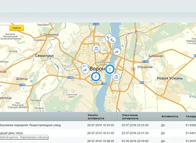 Карта событий (tega.eventmap) - решение для Битрикс