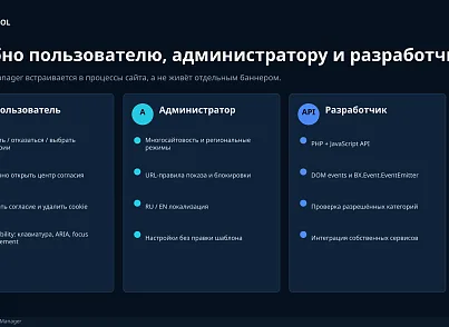 BUSSOL Consent Manager (bussol.policy2) - решение для Битрикс
