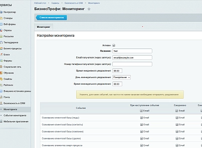 Безопасность в CRM: контроль действий с клиентскими персональными данными (bizprofi.clientdbmonitor) - решение для Битрикс