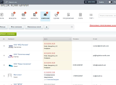 Передача дел в CRM (mcart.changeofcommand) - решение для Битрикс