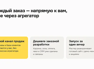Доставка блюд (xlogic.deliveryfood) - решение для Битрикс