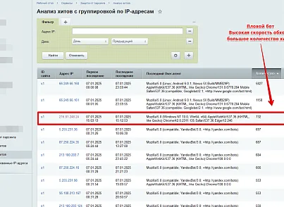 Защита от парсинга (protobyte.antiparsing) - решение для Битрикс