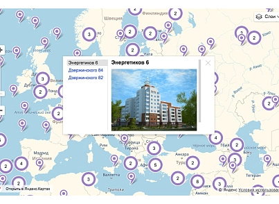 whatAsoft: Яндекс.карта объектов инфоблока Big Data (whatasoft.geoobjectsmapbd) - решение для Битрикс