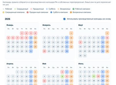 WRP: Календарь доставки (wrp.deliverycalendar) - решение для Битрикс